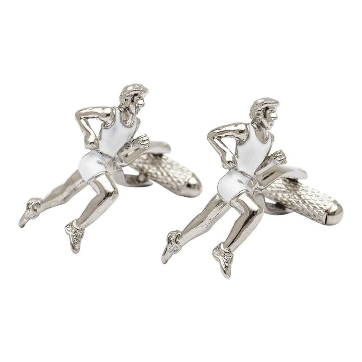 Cufflink Man Cufflinks Running Cufflinks - Athlete Cufflinks