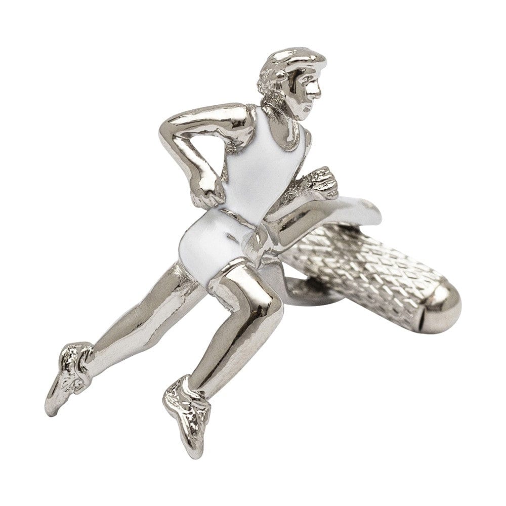 Cufflink Man Cufflinks Running Cufflinks - Athlete Cufflinks