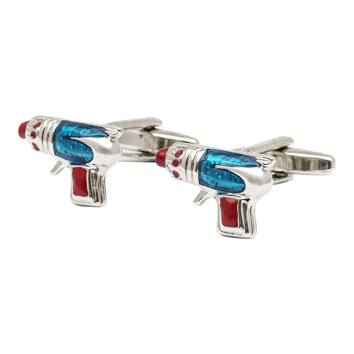 Cufflink Man Cufflinks Sci-Fi Ray Gun Cufflinks