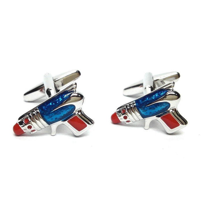 Cufflink Man Cufflinks Sci-Fi Ray Gun Cufflinks