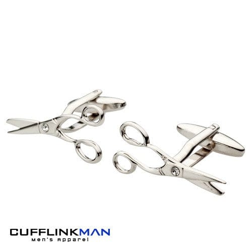 Cufflink Man Cufflinks Scissor Cufflinks