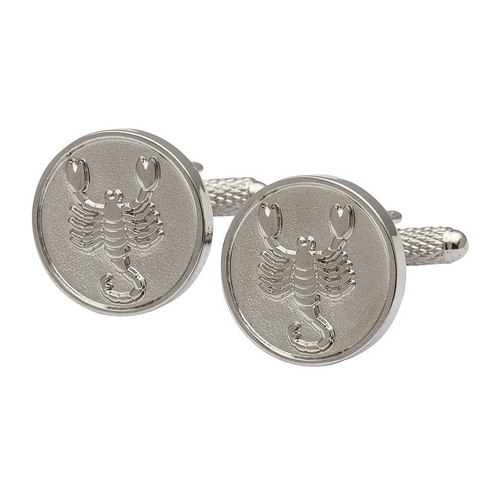 Cufflink Man Cufflinks Scorpio Star Sign Cufflinks - Zodiac Sign Cufflinks