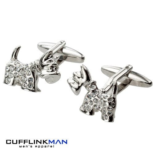 Cufflink Man Cufflinks Scottie Dog Cufflinks