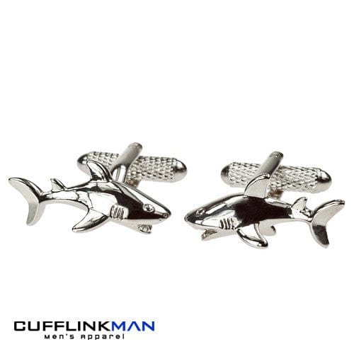 Cufflink Man Cufflinks Shark Cufflinks