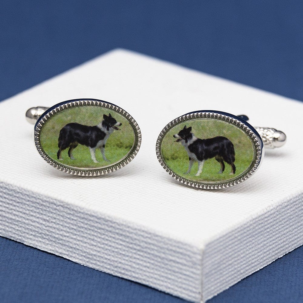 Cufflink Man Cufflinks Sheepdog Cufflinks