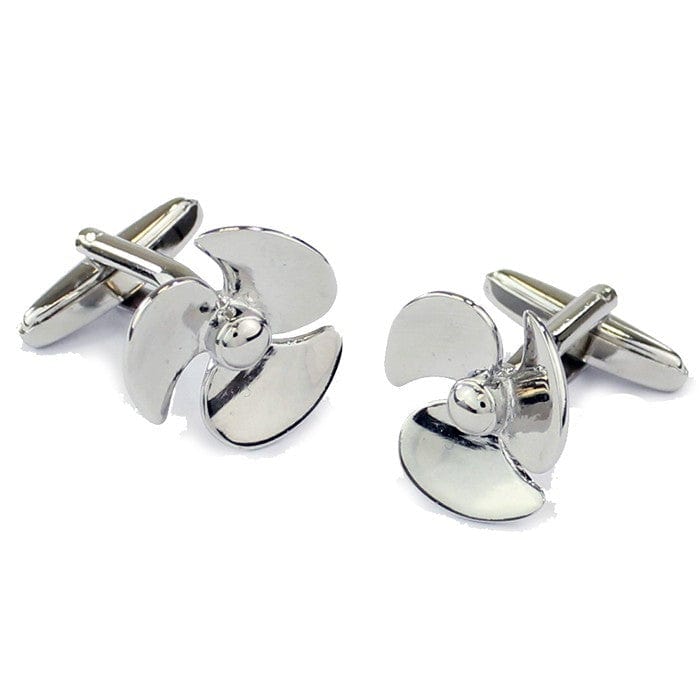 Cufflink Man Cufflinks Ships Propeller Cufflinks