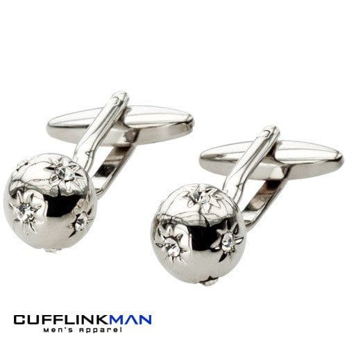 Cufflink Man Cufflinks Six Star Sphere Cufflinks