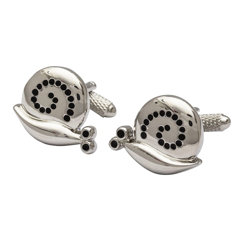 Cufflink Man Cufflinks Snail Cufflinks