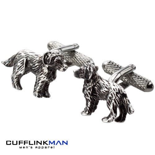 Cufflink Man Cufflinks Spaniel Dog Cufflinks