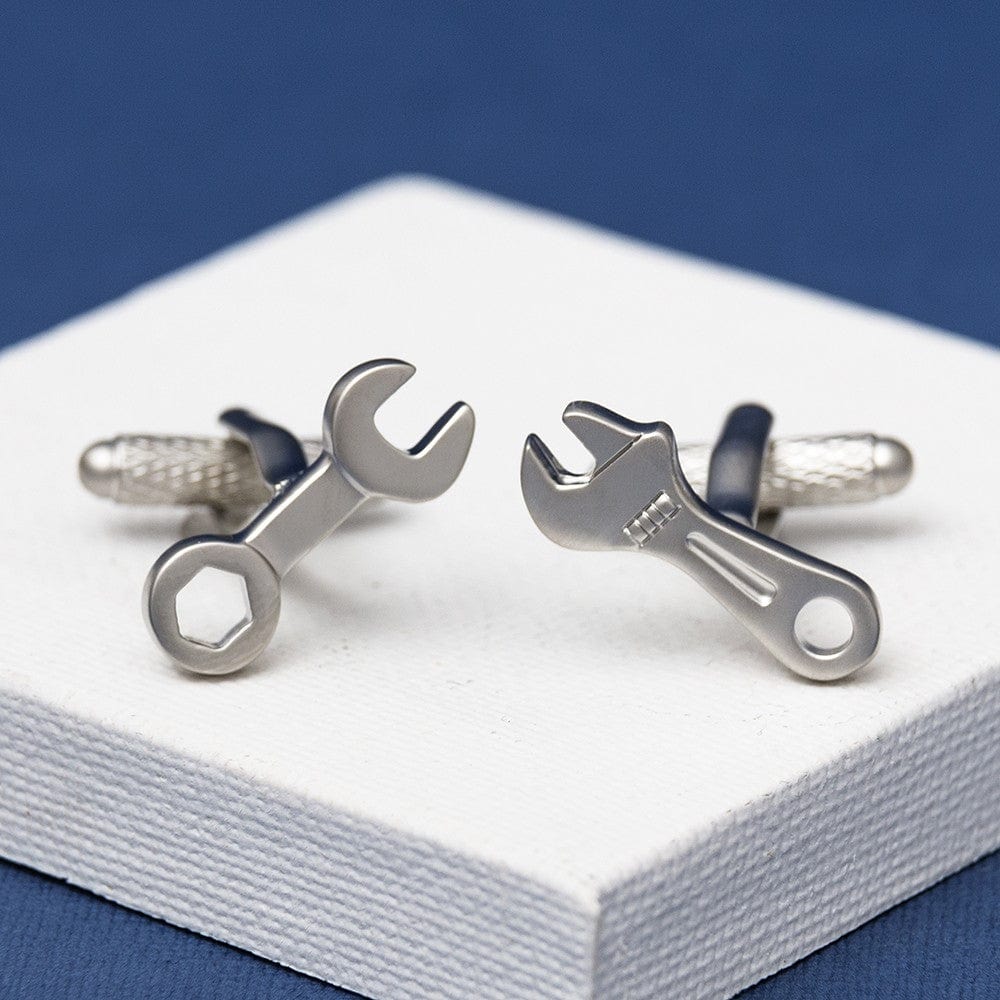 Cufflink Man Cufflinks Spanner and Wrench Cufflinks