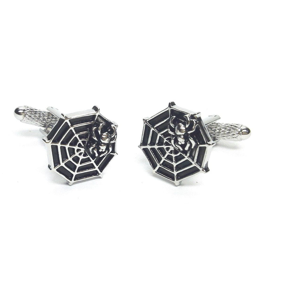 Cufflink Man Cufflinks Spider's Web Cufflinks