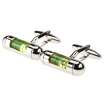 Cufflink Man Cufflinks Spirit Level Cufflinks