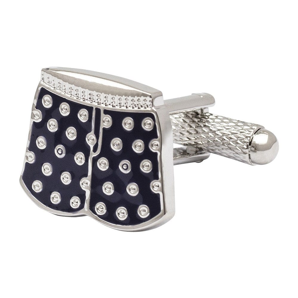 Cufflink Man Cufflinks Spotty Boxer Shorts Cufflinks