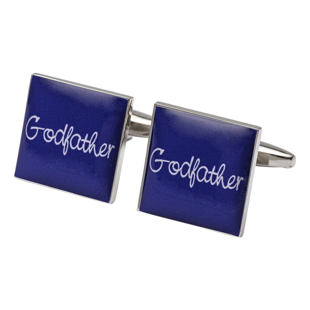 Cufflink Man Cufflinks Square Purple - Godfather Cufflinks