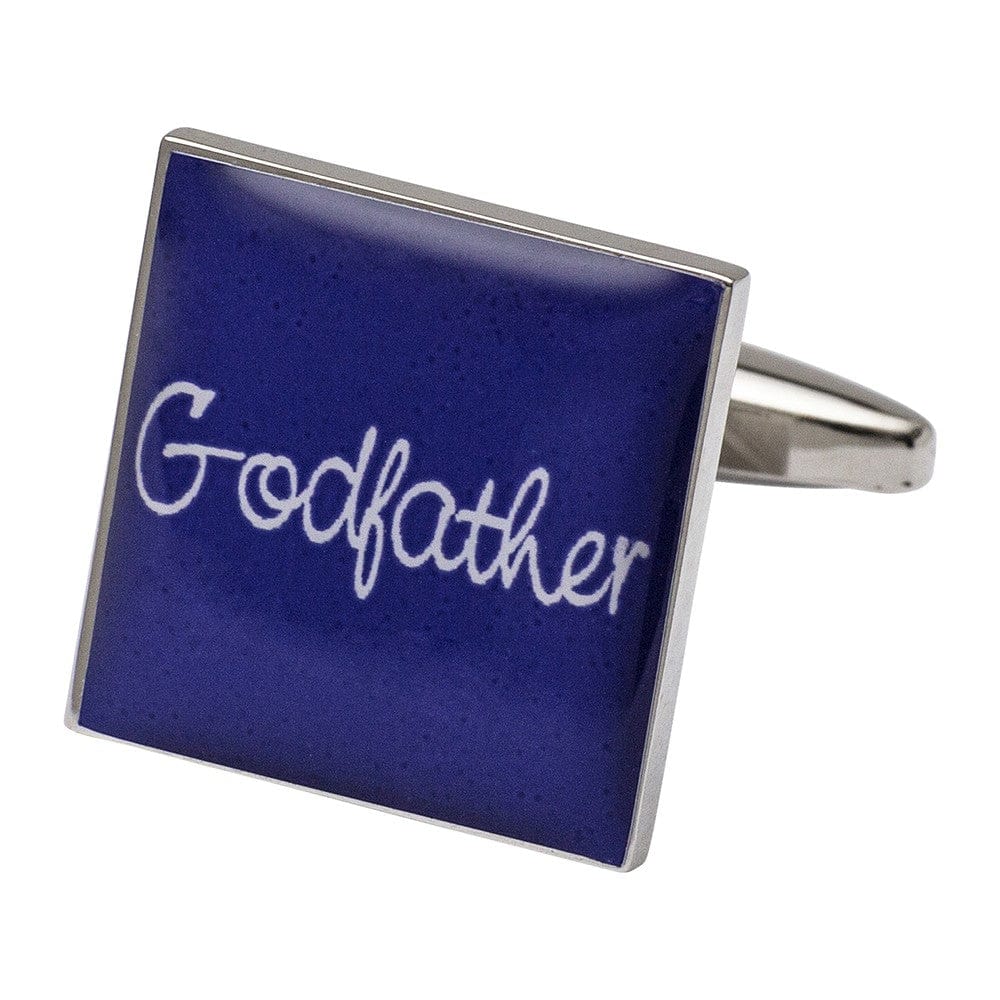 Cufflink Man Cufflinks Square Purple - Godfather Cufflinks