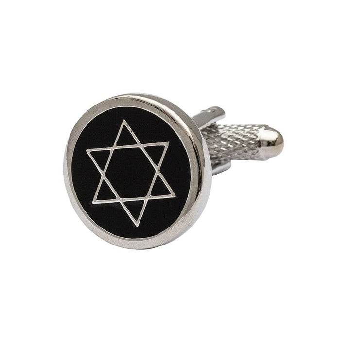 Cufflink Man Cufflinks Star of David Cufflinks