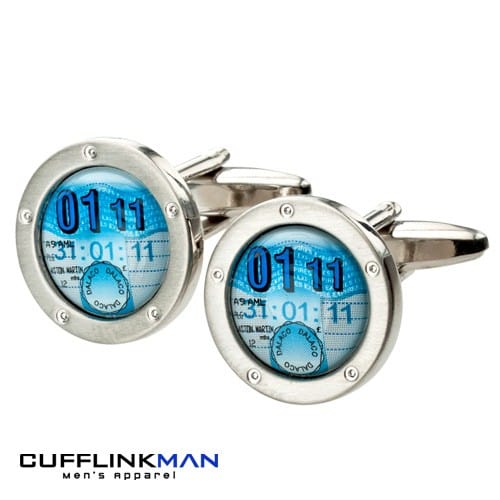 Cufflink Man Cufflinks Tax Disc (01 16) Cufflinks