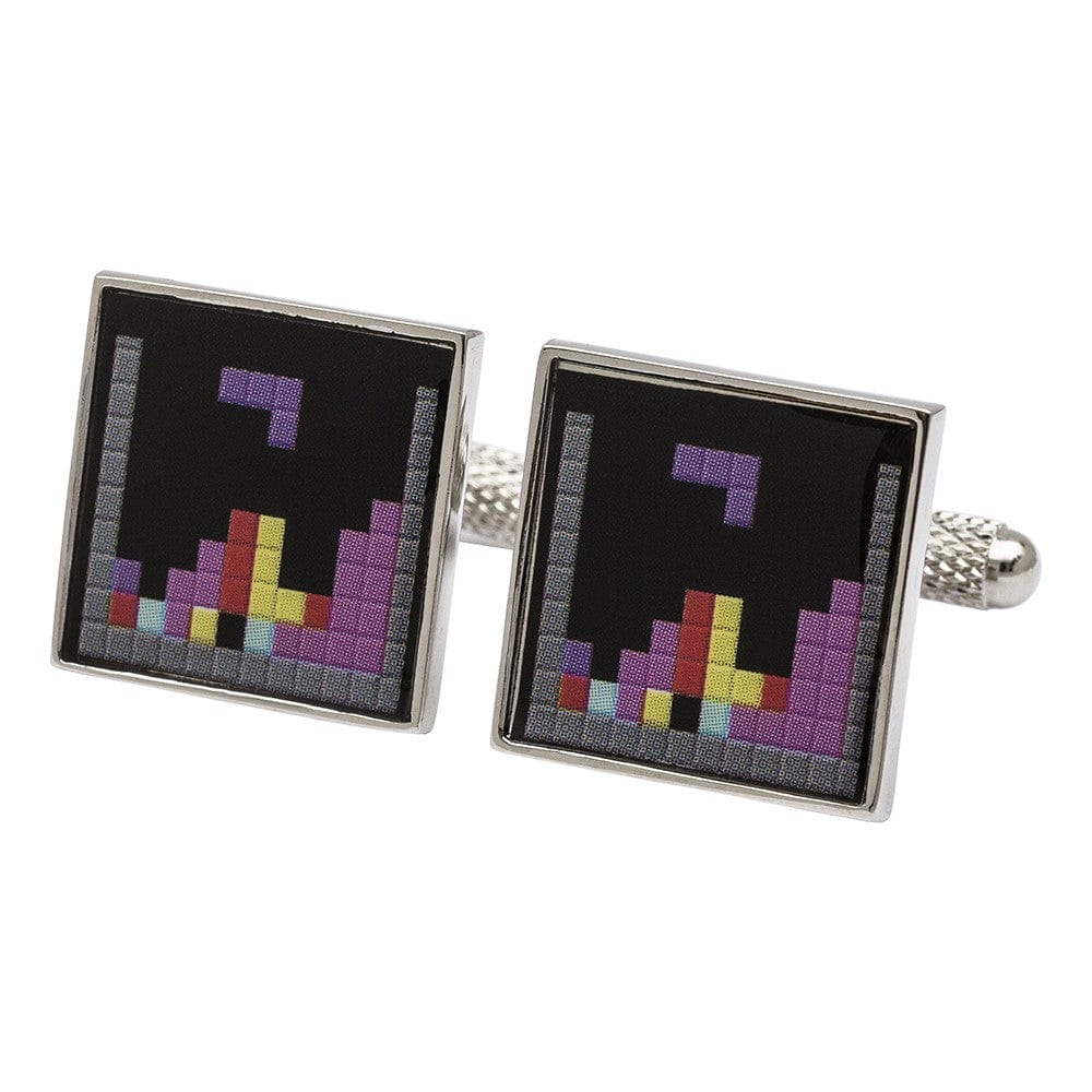 Cufflink Man Cufflinks Tetris Retro Gaming Cufflinks