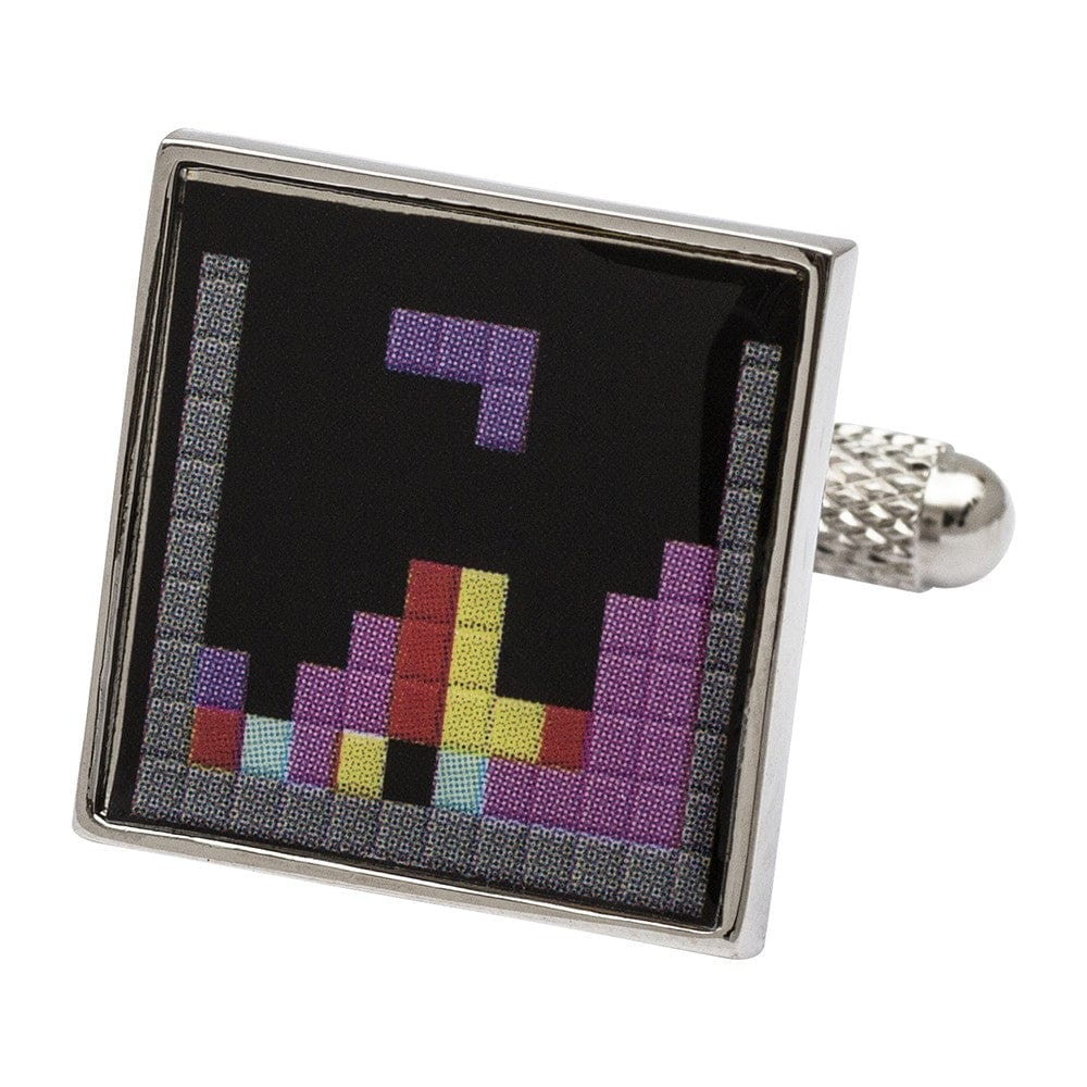 Cufflink Man Cufflinks Tetris Retro Gaming Cufflinks