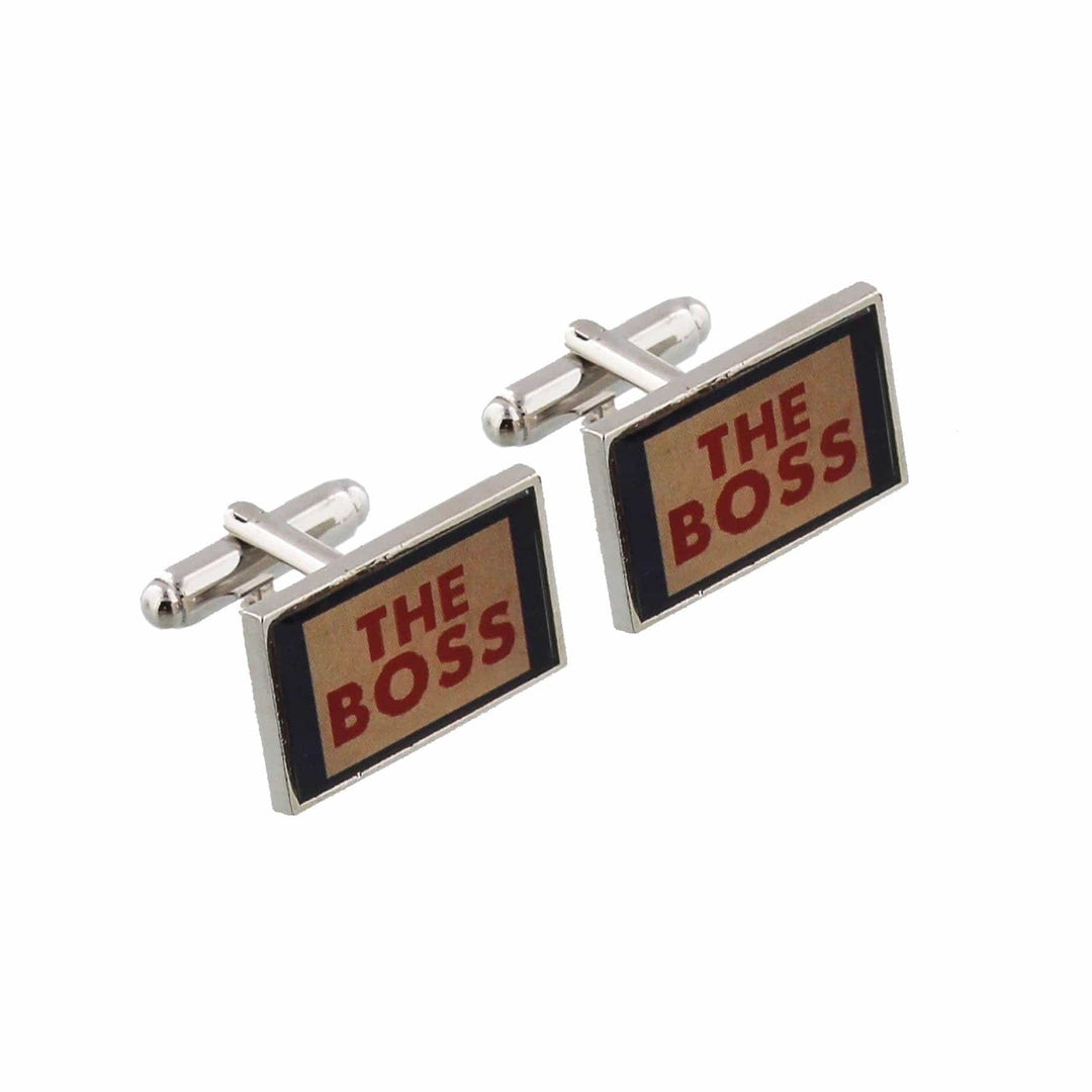 Cufflink Man Cufflinks The Boss Cufflinks