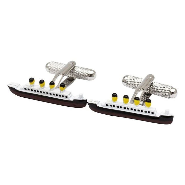 Cufflink Man Cufflinks Titanic Cufflinks - Ship Cufflinks