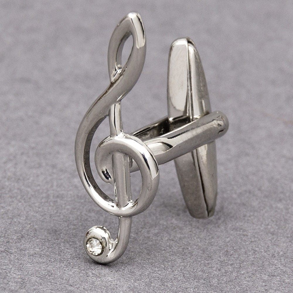 Cufflink Man Cufflinks Treble Clef Cufflinks