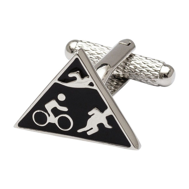 Cufflink Man Cufflinks Triathlon Cufflinks