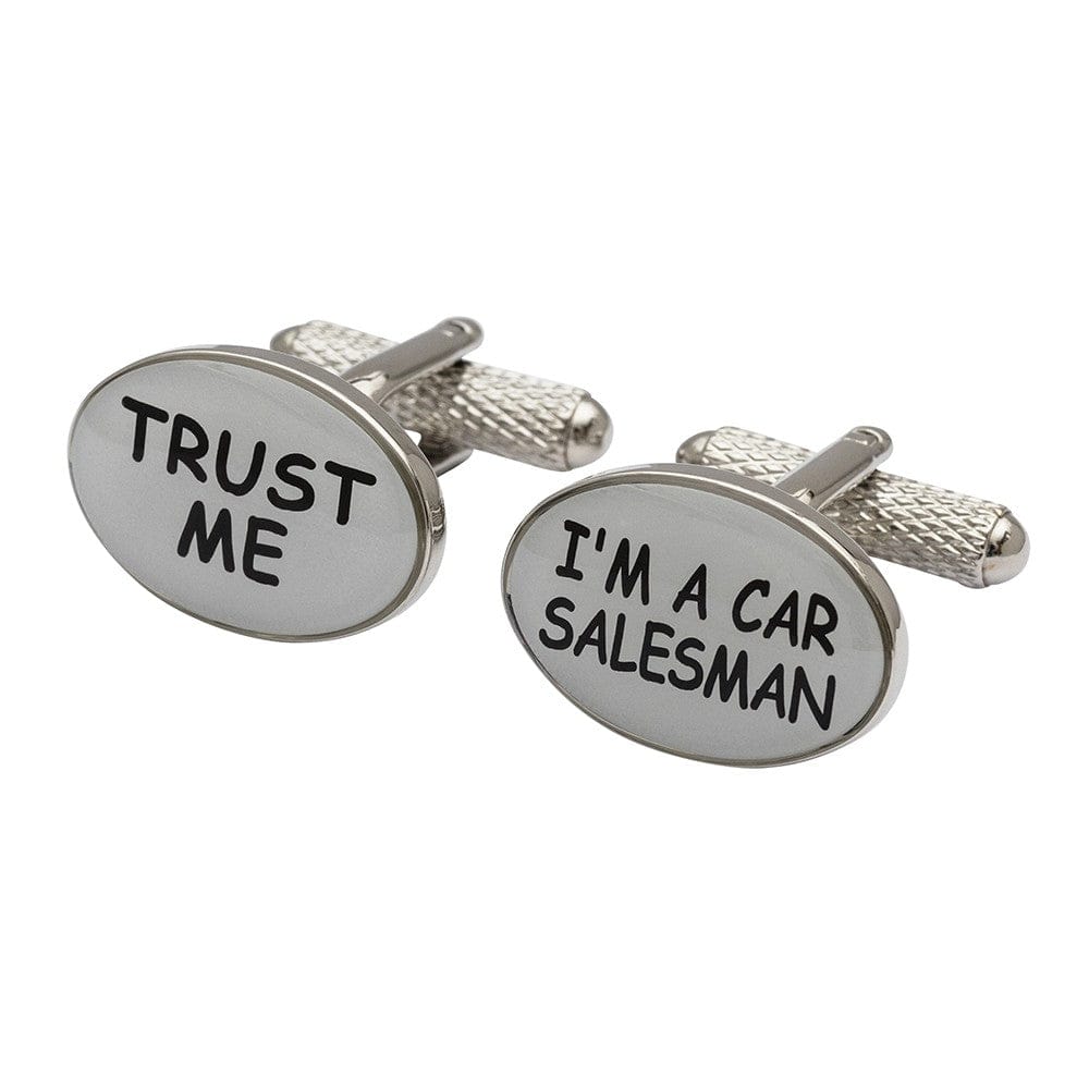 Cufflink Man Cufflinks Trust me I'm A Car Salesman Cufflinks