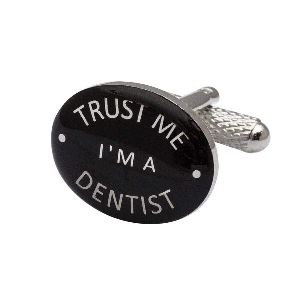 Cufflink Man Cufflinks Trust me I'm A Dentist Cufflinks