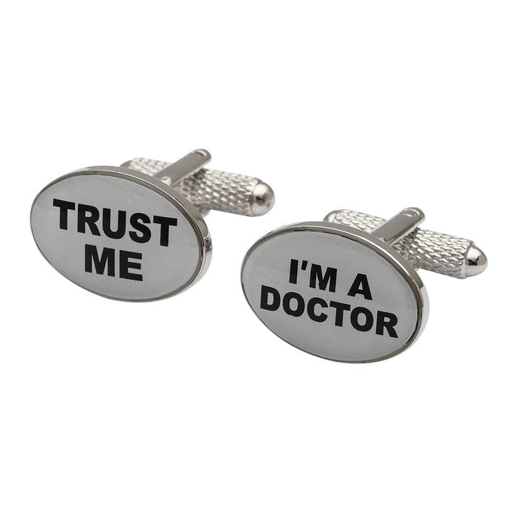 Cufflink Man Cufflinks Trust me I'm A Doctor Cufflinks