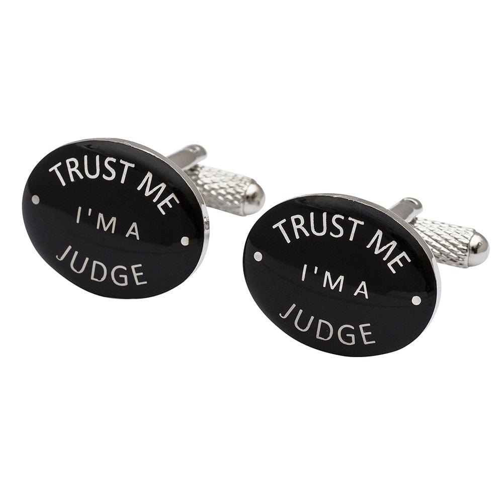 Cufflink Man Cufflinks Trust me I'm A Judge Cufflinks