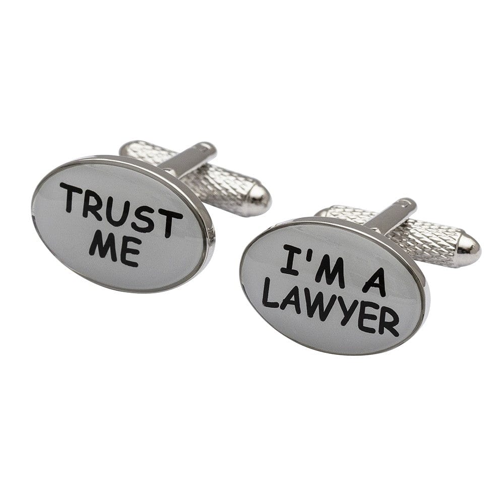 Cufflink Man Cufflinks Trust me I'm A Lawyer Cufflinks