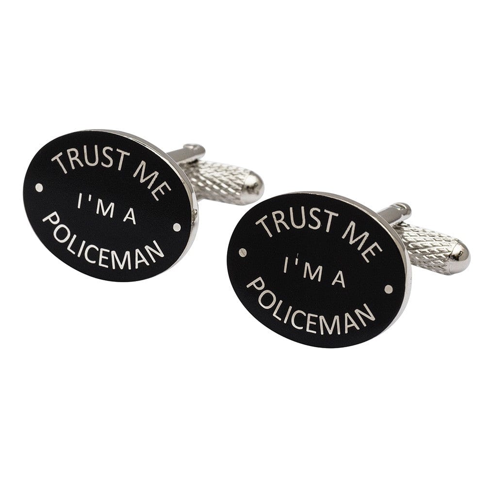 Cufflink Man Cufflinks Trust me I'm A Policeman Cufflinks