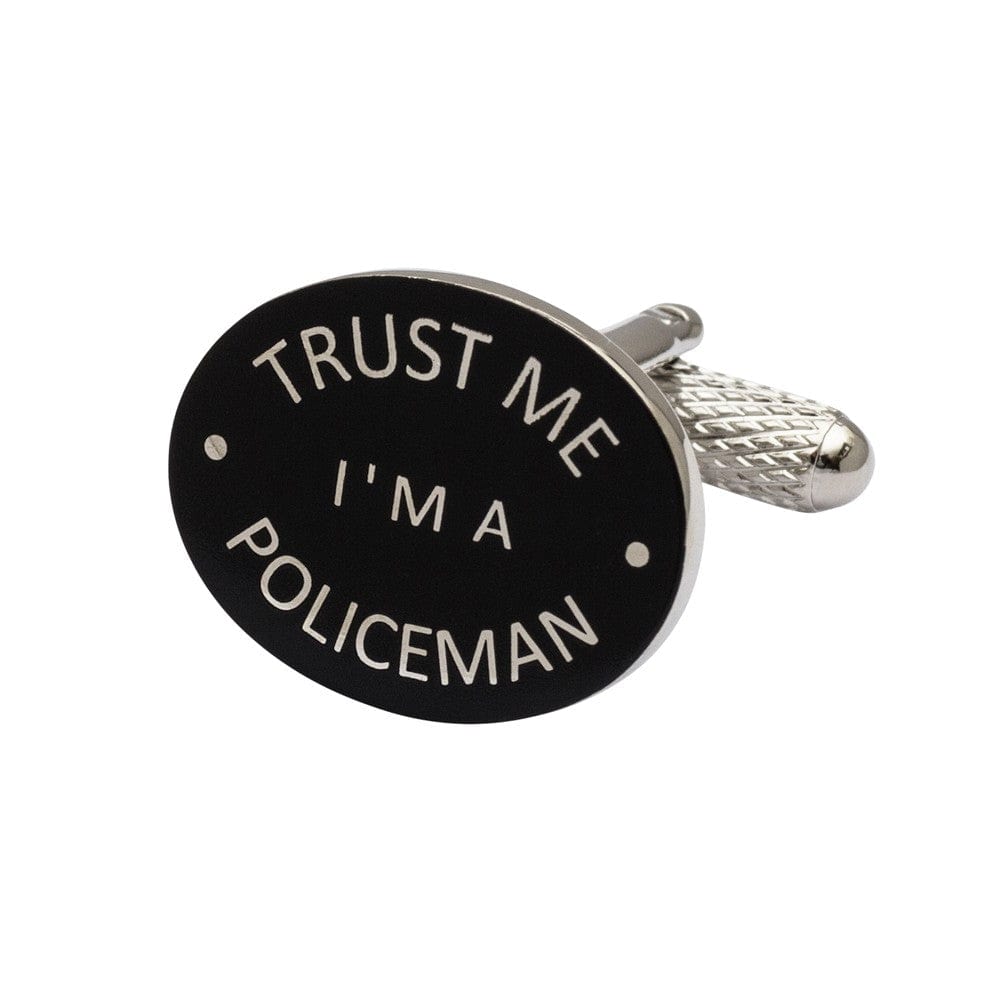 Cufflink Man Cufflinks Trust me I'm A Policeman Cufflinks