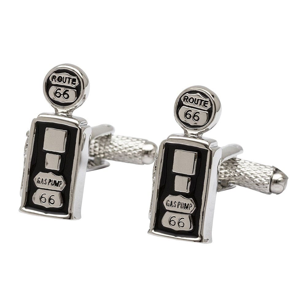 Cufflink Man Cufflinks U.S. Gas Pump Cufflinks - Route 66 Gas Pump Cufflinks