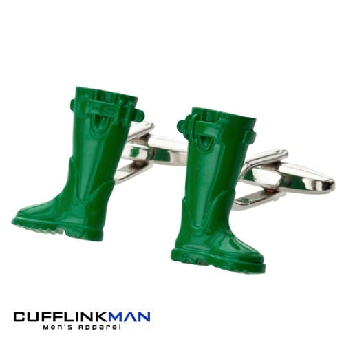 Cufflink Man Cufflinks Wellington Boots Cufflinks