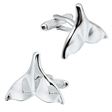 Cufflink Man Cufflinks Whale Tail Cufflinks