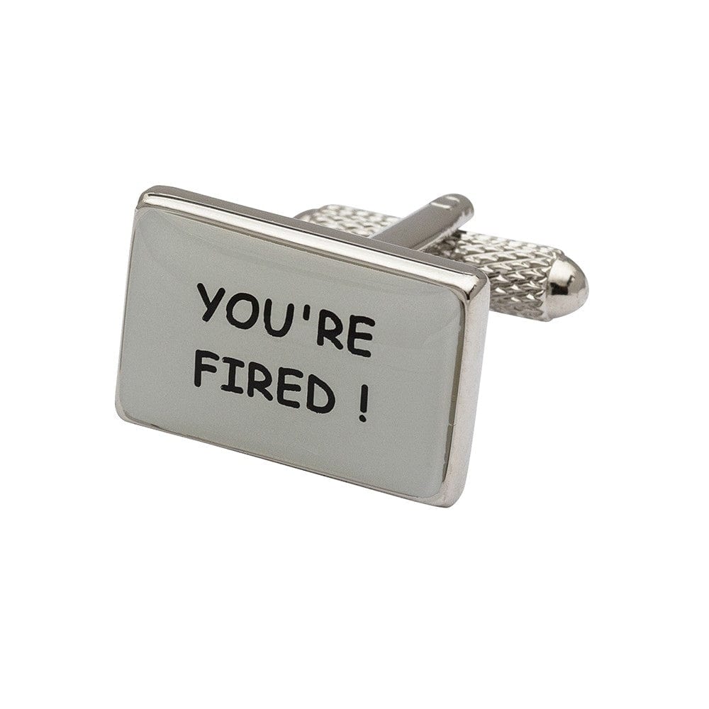 Cufflink Man Cufflinks You're Hired - You're Fired Cufflinks