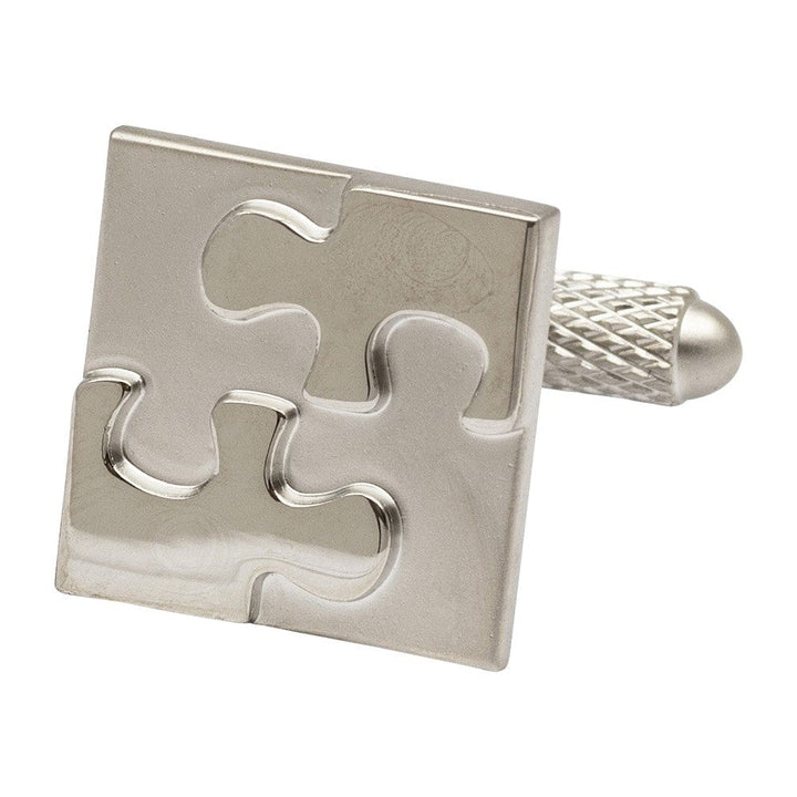 cufflink man Jigsaw Puzzle Cufflinks