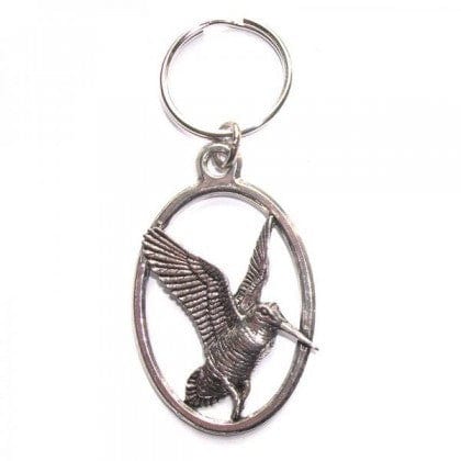 Cufflink Man Key Rings Rising Woodcock Pewter Key Ring