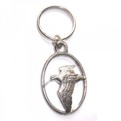 Cufflink Man Key Rings Woodcock Pewter Key Ring