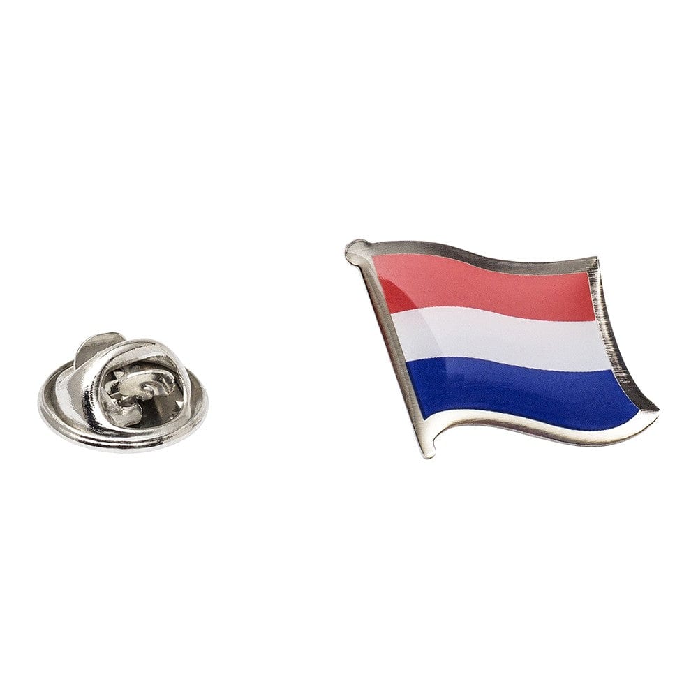 Cufflink Man Lapel Pins Flag of Netherlands Lapel Pin - Wavy Flag