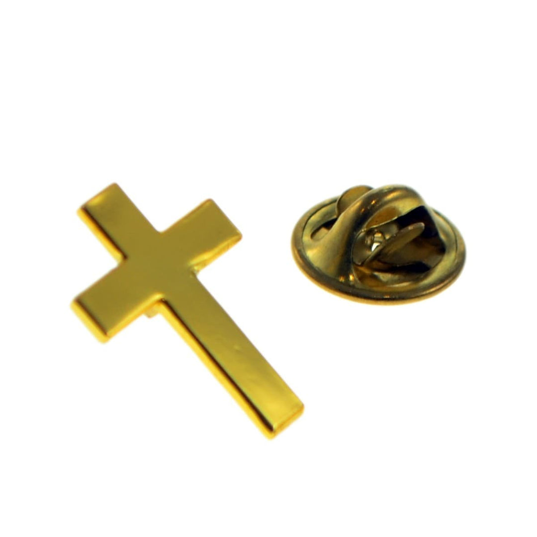 Cufflink Man Lapel Pins Gold Cross Lapel Pin