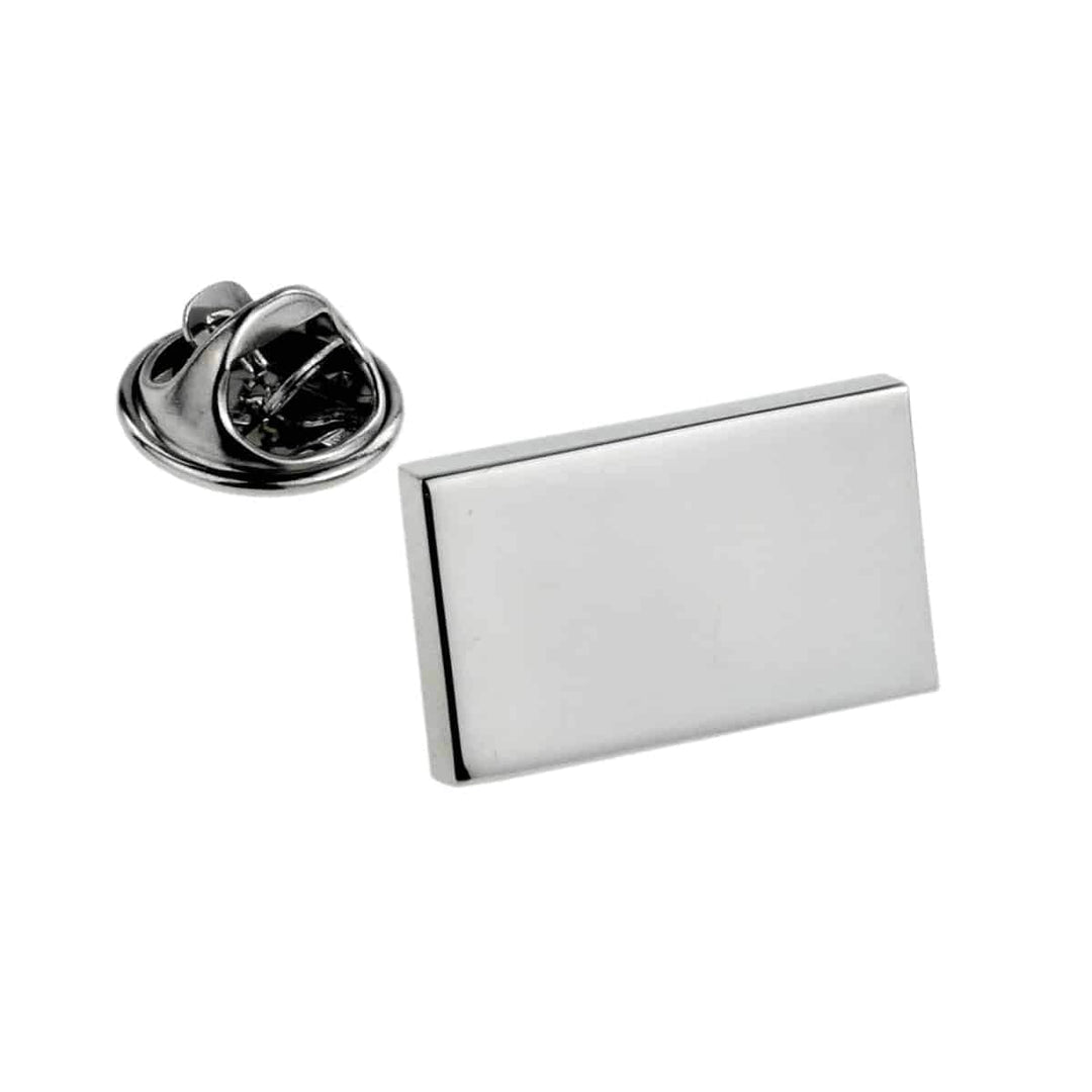 Cufflink Man Lapel Pins - Personalised Lapel Pin Badge - Engraved With Any Design