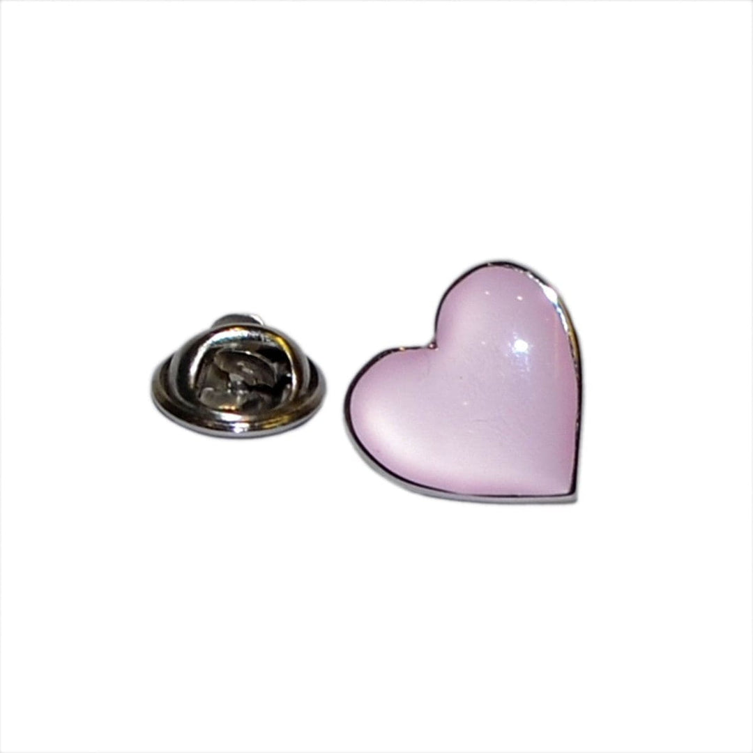 Cufflink Man Lapel Pins Pink Heart Lapel Pin