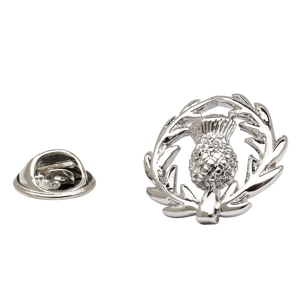 Cufflink Man Lapel Pins Scottish Thistle Crest Lapel Pin