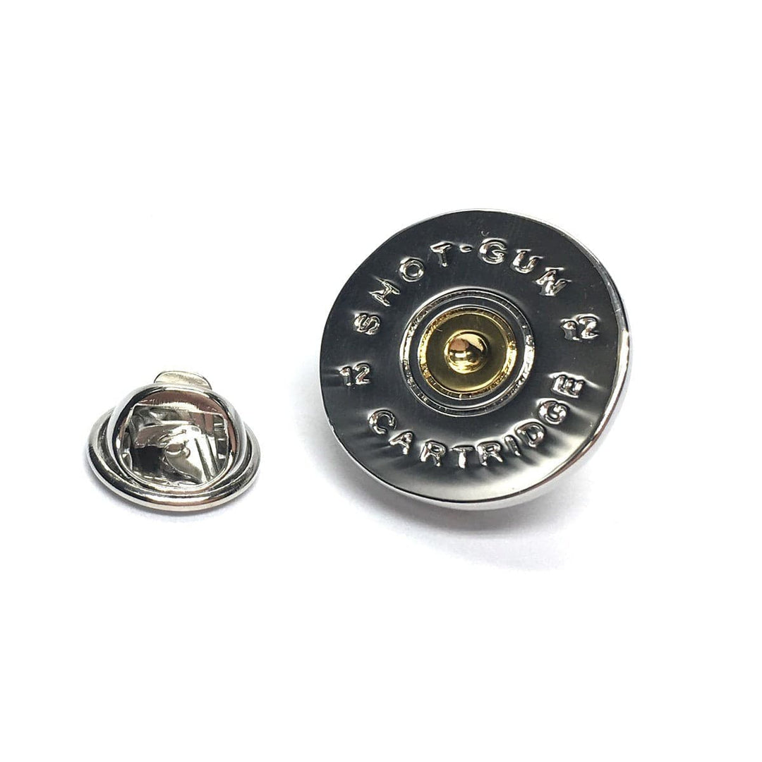 Cufflink Man Lapel Pins Shotgun Cartridge Cap lapel Pin - Lapel Badge