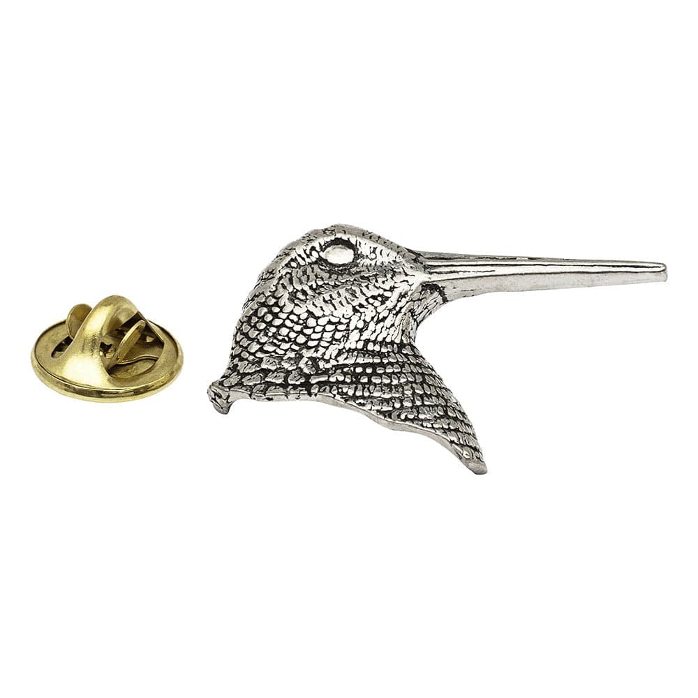 Cufflink Man Lapel Pins Woodcock Head Pewter Lapel Pin Badge