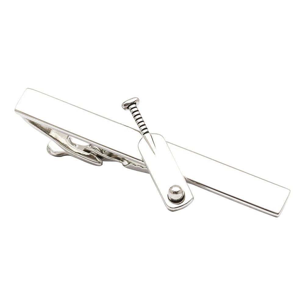 Cufflink Man Tie Clip Sets Cricket Cufflinks and Tie Clip Gift Set