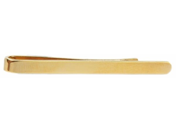 Cufflink Man Tie Clips Simple Gold Tie Clip - Tie Slide - Tie Bar